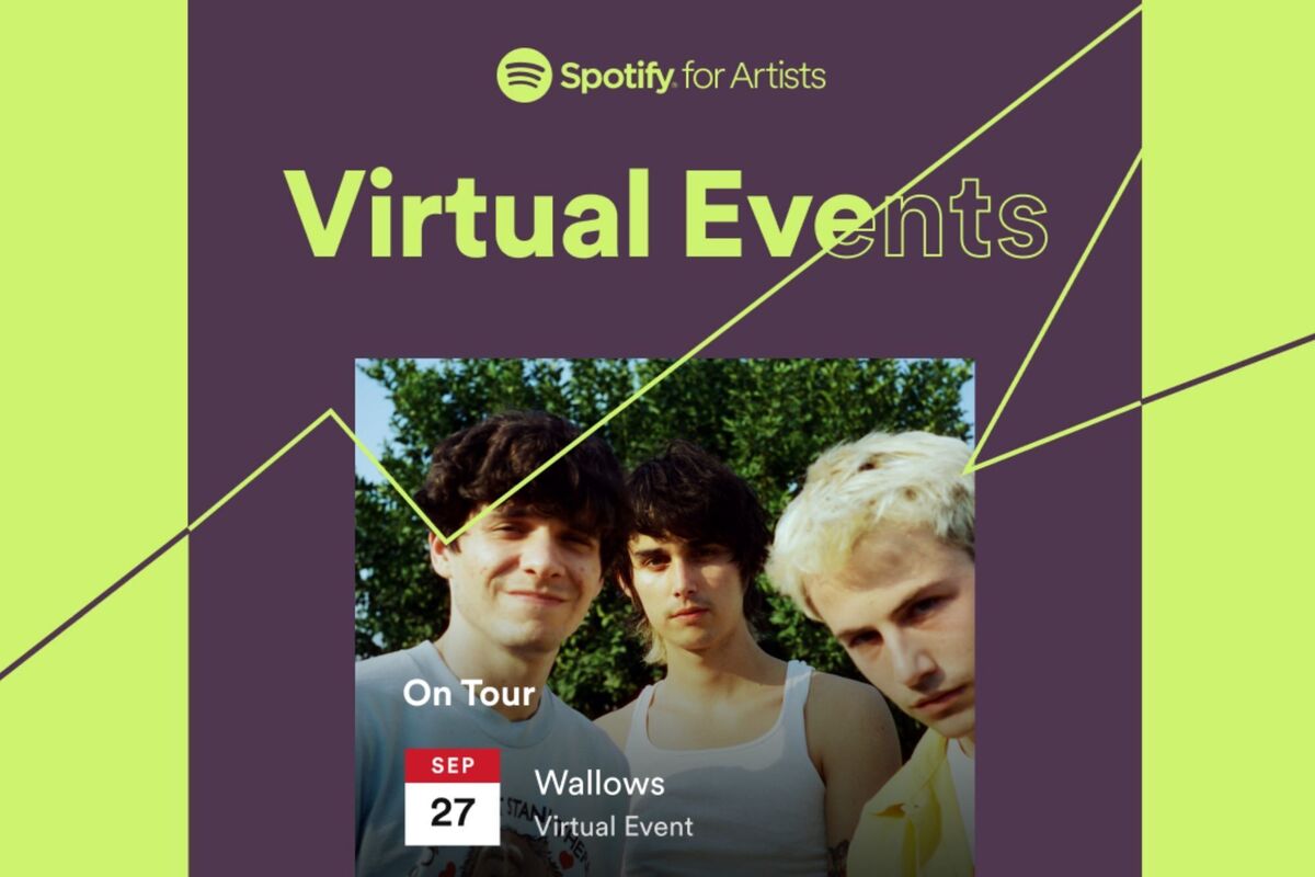 Spotify现在列出了您最喜欢的艺术家的虚拟音乐会