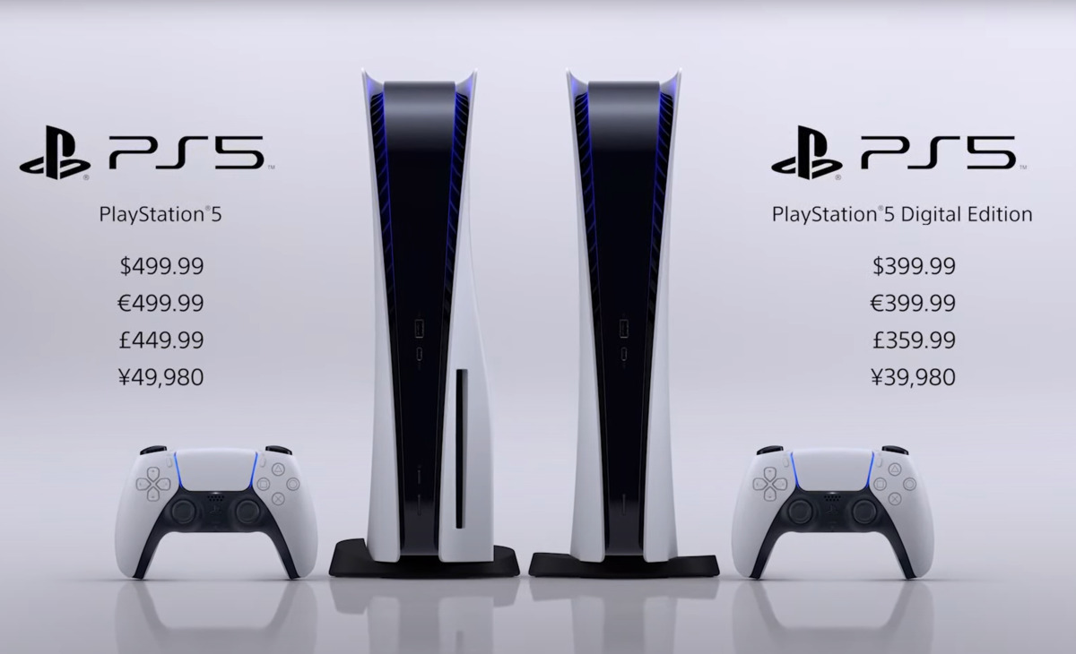 索尼499美元的PlayStation 5将于11月12日发布(1)