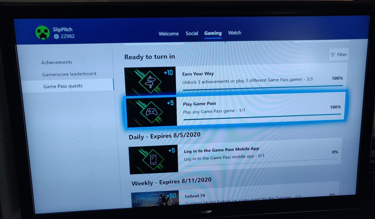 如何使用Microsoft奖励免费获取PC的Xbox Game Pass(8)