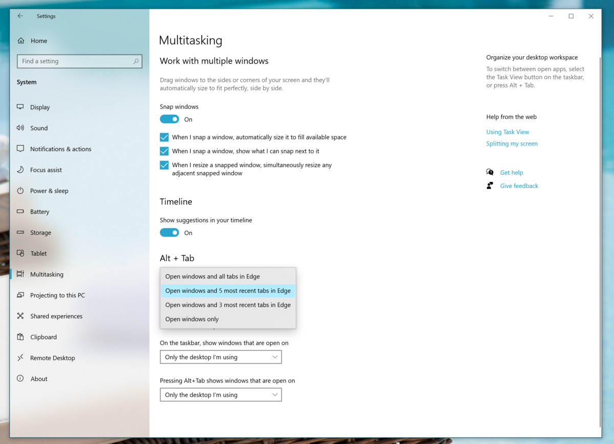 Windows 10 October 2020更新英寸方向正确(7)
