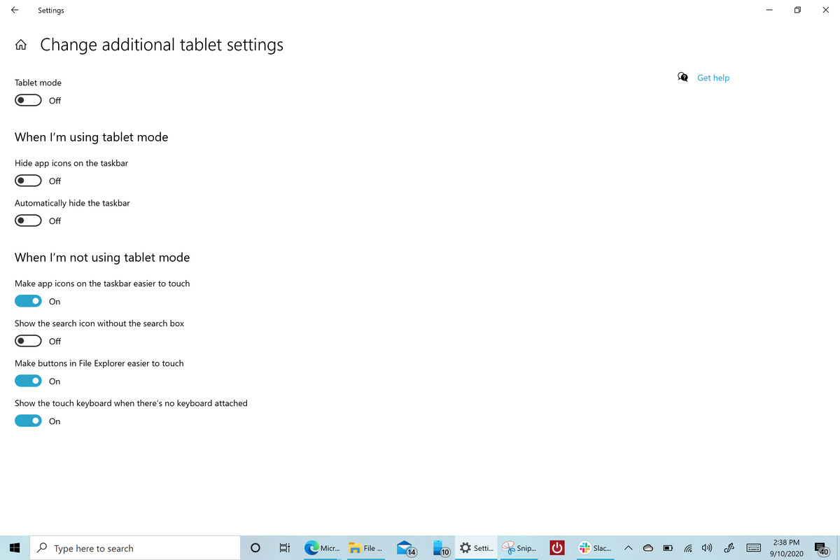 Windows 10 October 2020更新英寸方向正确(10)