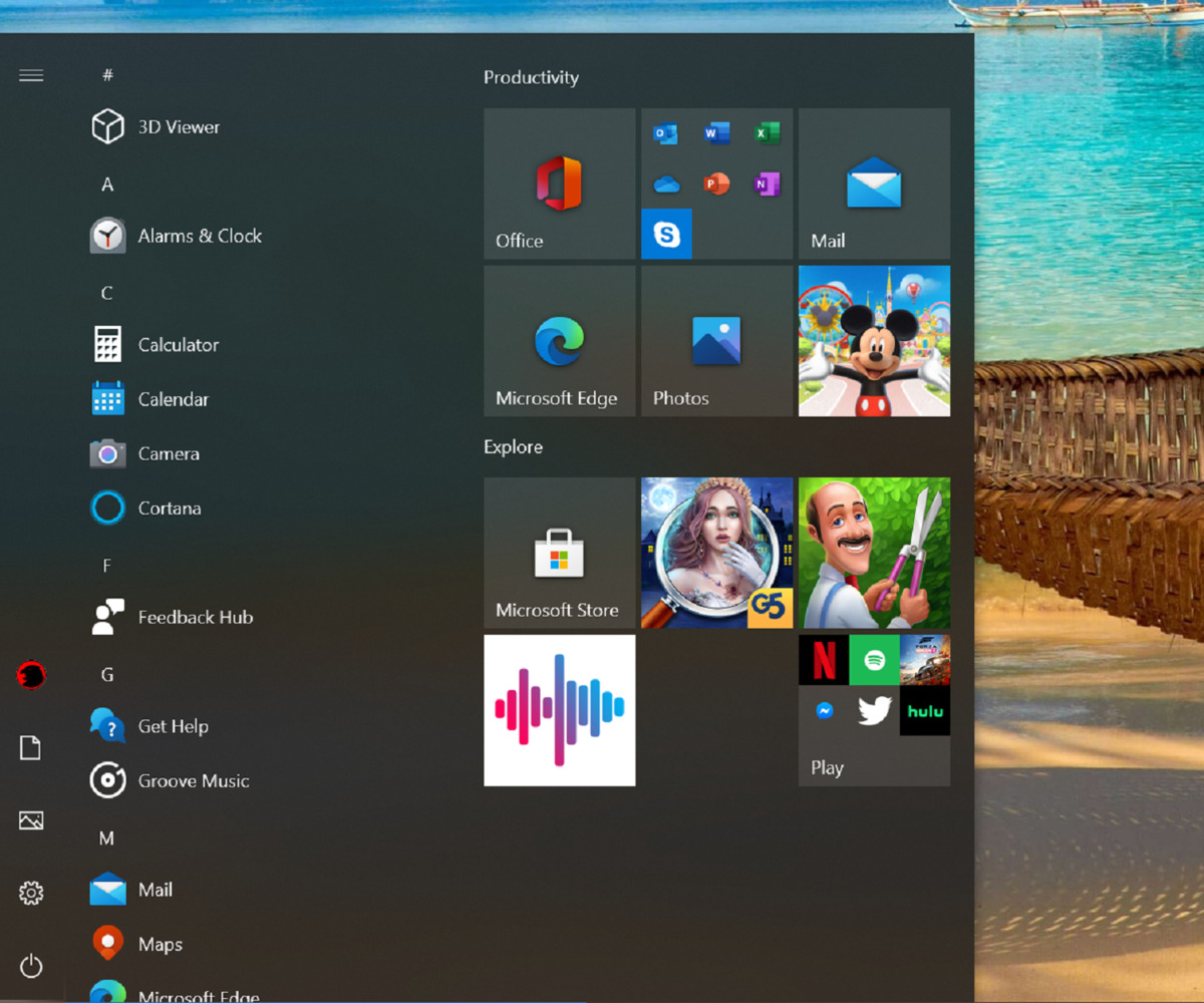 Windows 10 October 2020更新英寸方向正确