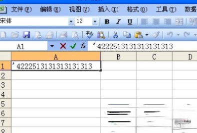 如何在Excel中输入身份证号