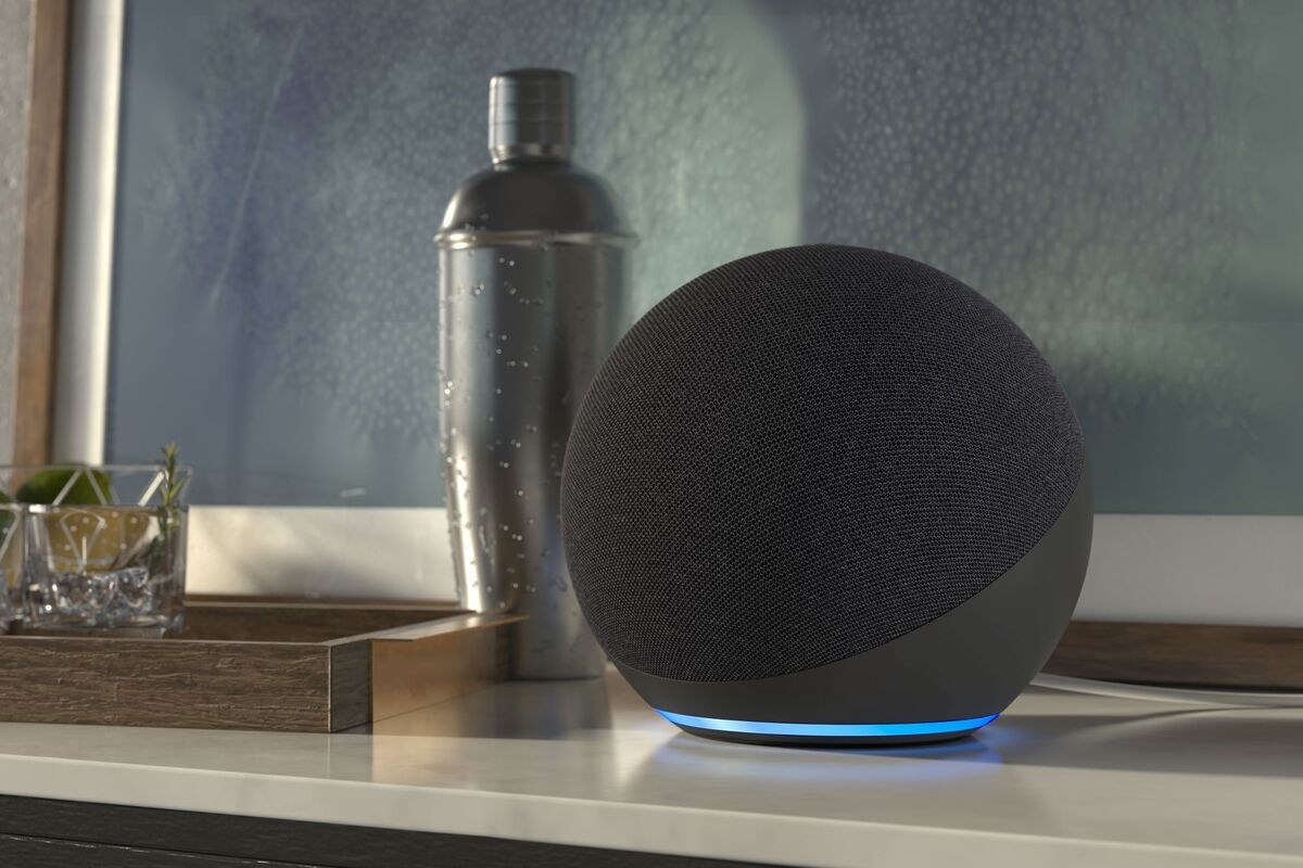 亚马逊的新款Echo扬声器进行了球形改造