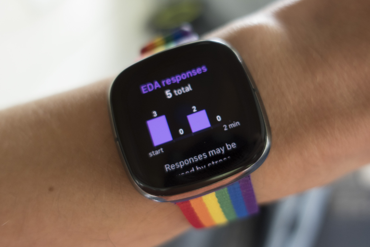 Fitbit Sense评论：雄心勃勃(4)