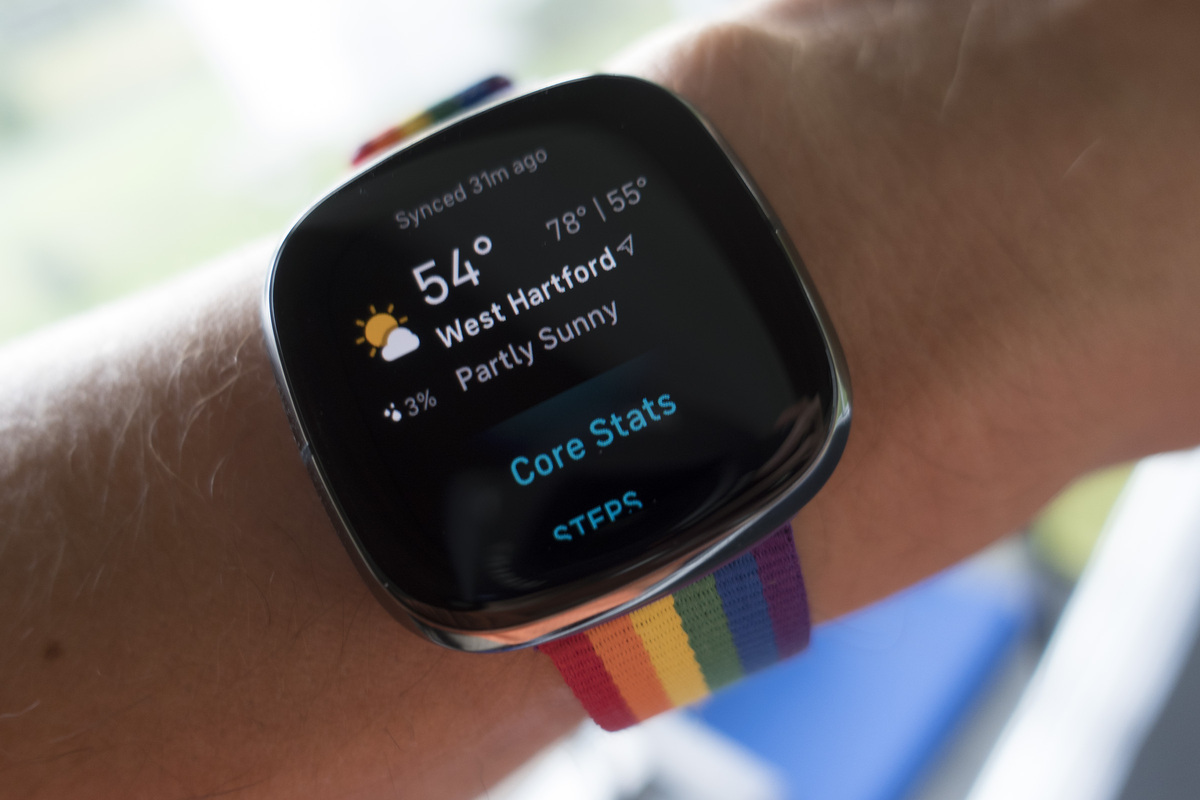 Fitbit Sense评论：雄心勃勃(7)