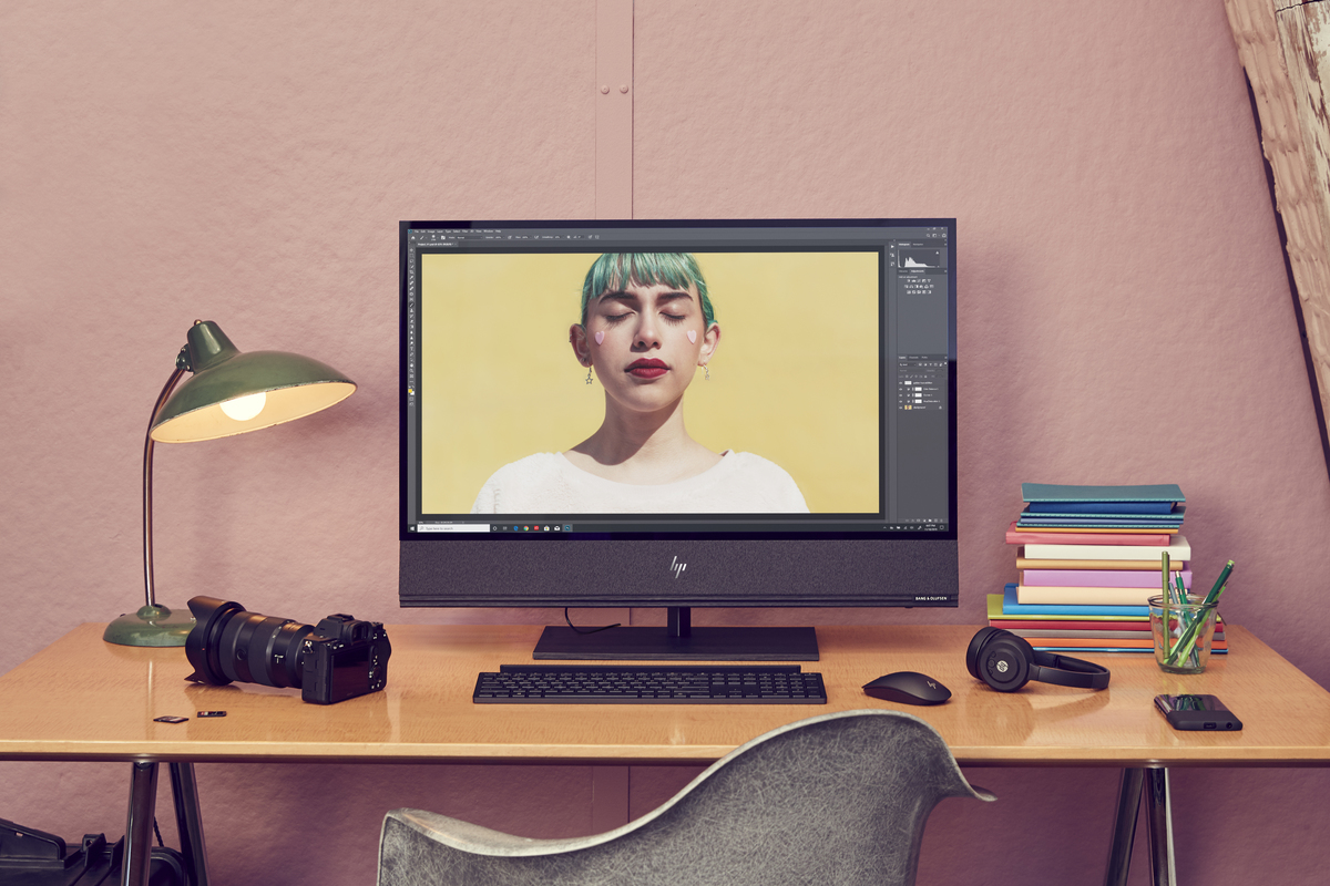 惠普的Envy 32 AiO配备HDR 600 4K，RTX图形和超响扬声器