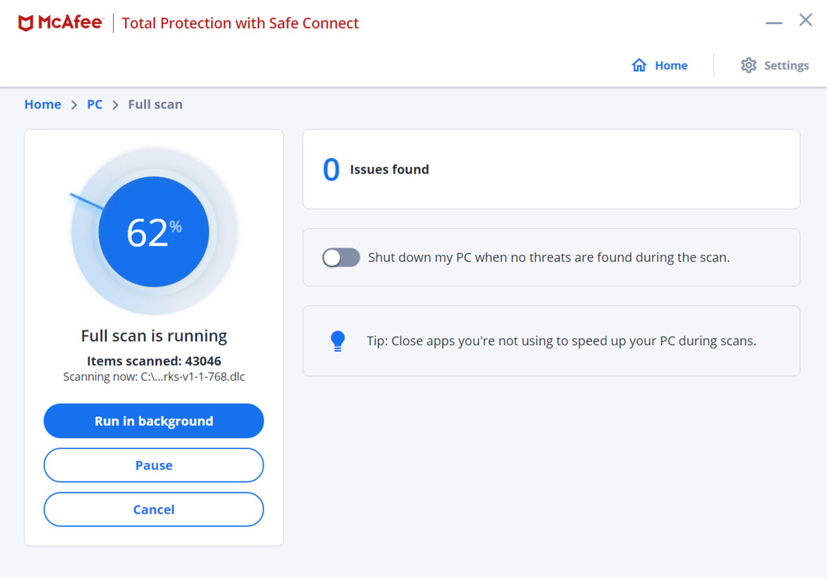 McAfee Total Protection评估：外观焕然一新，但需要做更多的工作(6)