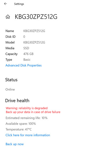 您的SSD出现故障了吗？微软正在测试Windows 10功能，它将告诉您(2)