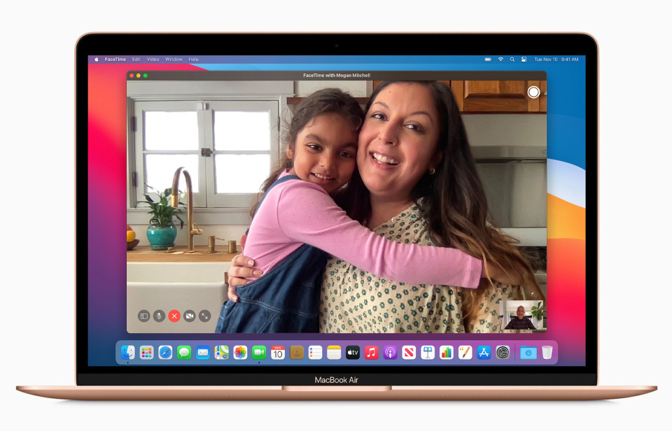 苹果新款MacBook Air配备M1芯片且无风扇