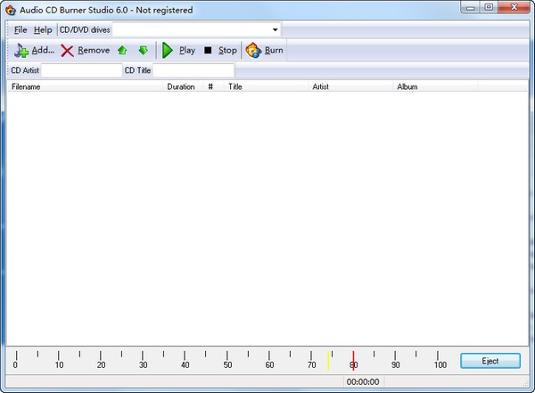 Audio CD Burner Studio光盘刻录软件