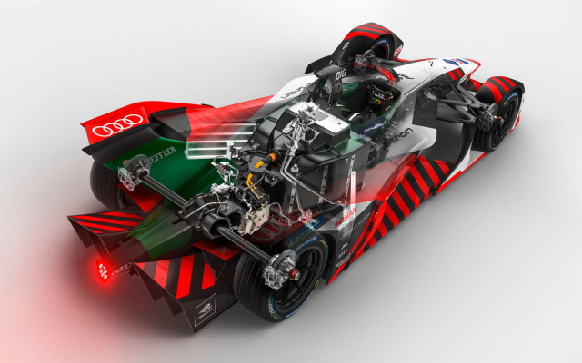 奥迪的下一代Formula E赛车具有微型高效的动力总成