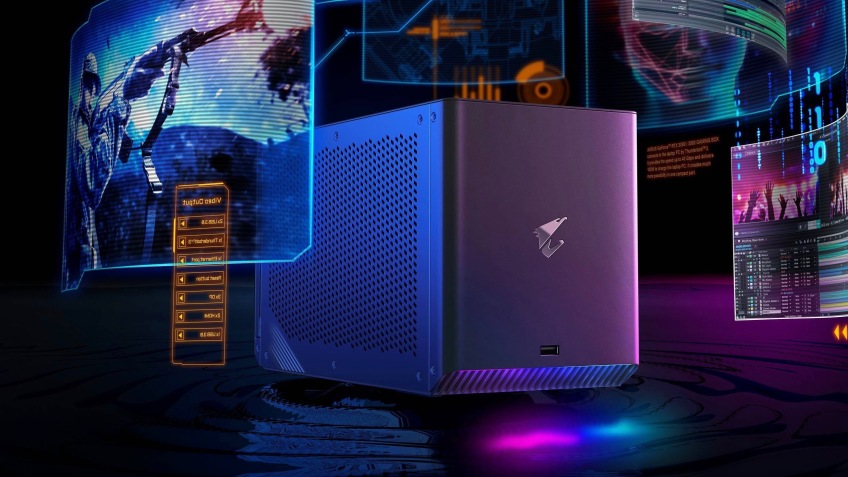 技嘉发布带有RTX 3090 3080的水冷外部GPU