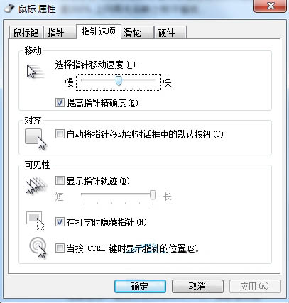 win7鼠标灵敏度怎么调节(2)