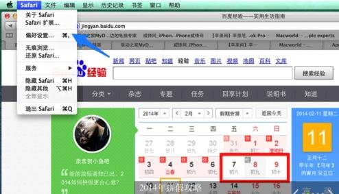 safari里高级设置字体