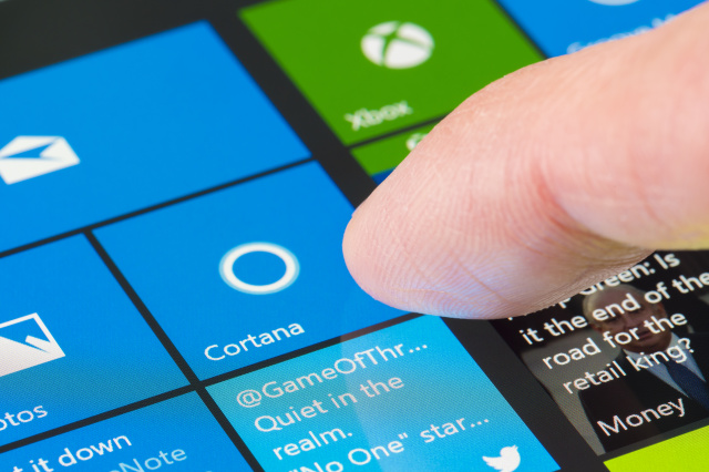 Windows 10测试使用Cortana的语音搜索来筛选文件
