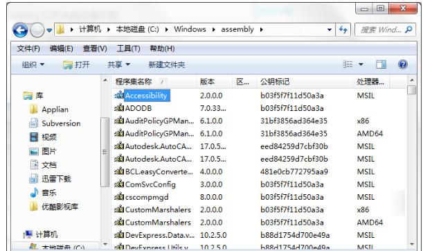 assembly文件夹是啥(1)