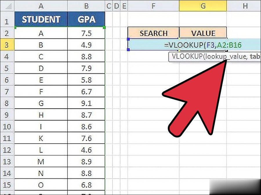 VLOOKUP函数的使用方法介绍 VLOOKUP函数的操作实例(4)