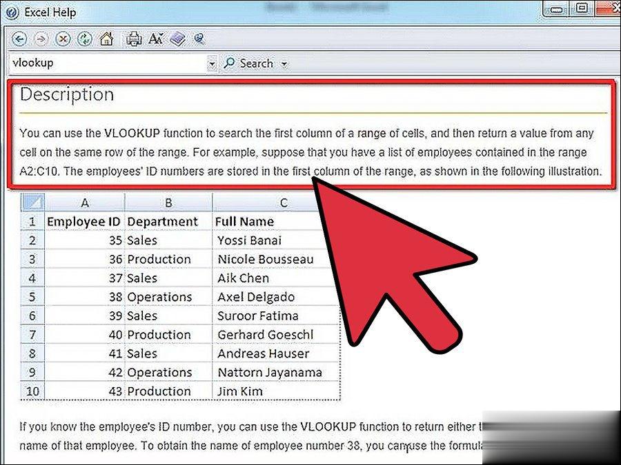 VLOOKUP函数的使用方法介绍 VLOOKUP函数的操作实例