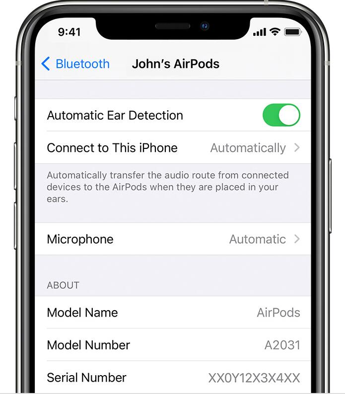 airpods pro序列号在哪