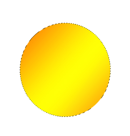 ps如何制作太阳笑脸(2)