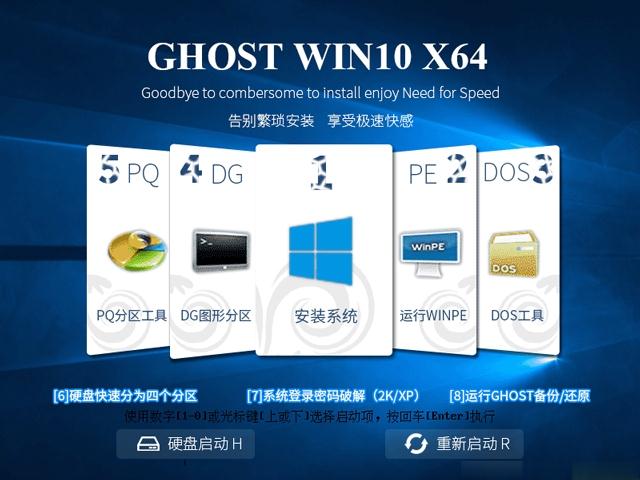 Win10正式版下载 Ghost Win10专业版 64位永久激活版