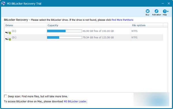 M3 Bitlocker Recovery