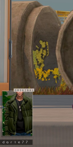 模拟人生4保暖帅气羽绒外套MOD