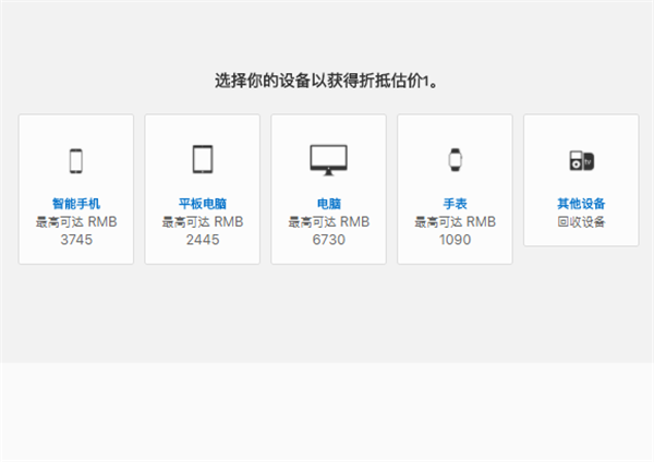 苹果官网折抵旧手机流程