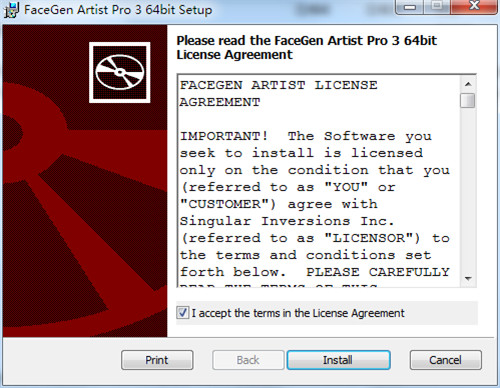 FaceGen Artist Pro(3D脸部建模软件)