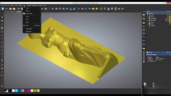 Autodesk Artcam(立体浮雕设计软件)(1)