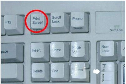 printscreen键在哪？怎么使用？
