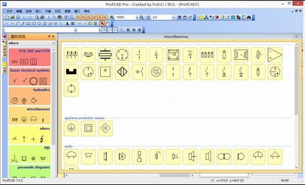 电气原理图绘制软件(ProfiCAD)下载 v10.5.1中文版