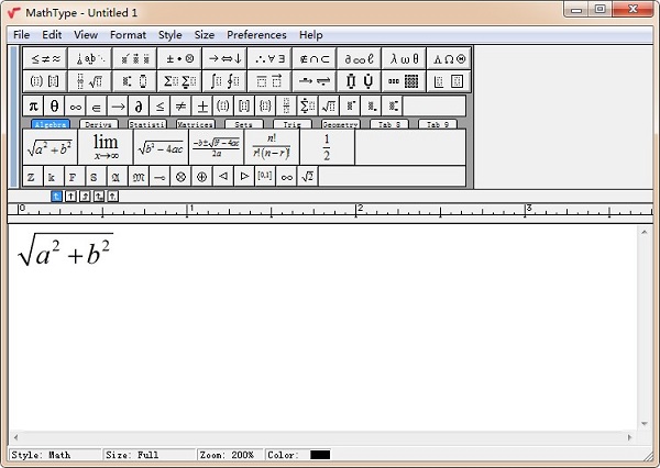 MathType公式编辑器 v7.4.2.480