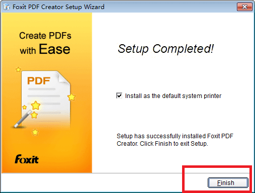 Foxit PDF Creator v3.1.0.1210