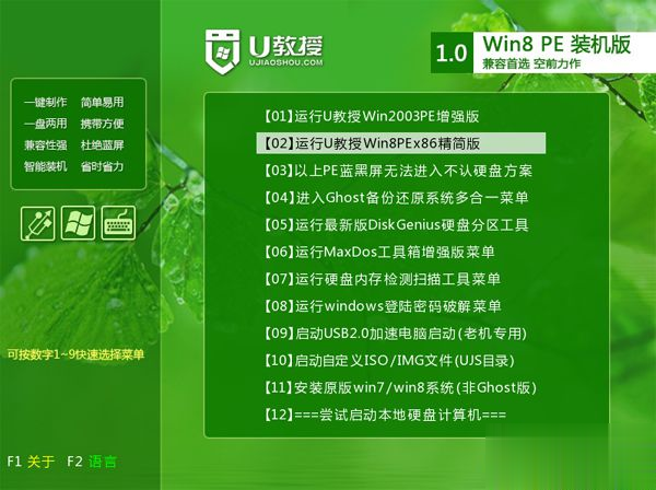 .gho文件怎么用U盘安装|gho系统使用U盘安装教程(2)