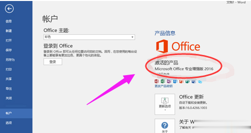 office2016激活密钥 office2016永久激活工具（附激活教程）(3)