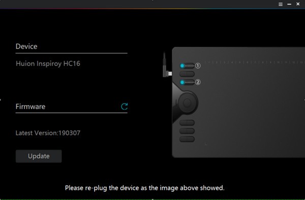 Huion Firmware(绘王固件升级程序