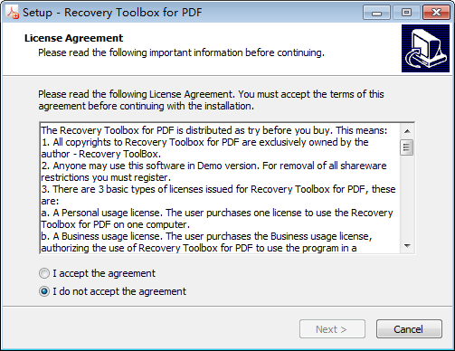 Recovery Toolbox for PDF(PDF文件修复工具) v2.7.15.0免费版