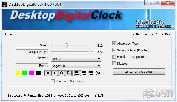 DesktopDigitalClock