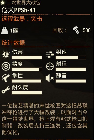 腐烂国度2主宰版赏金武器MOD