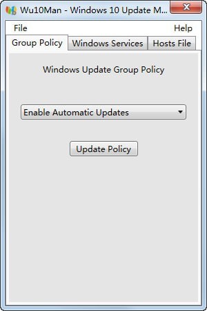 Wu10Man(禁用win10自动更新) v4.1.0官方版