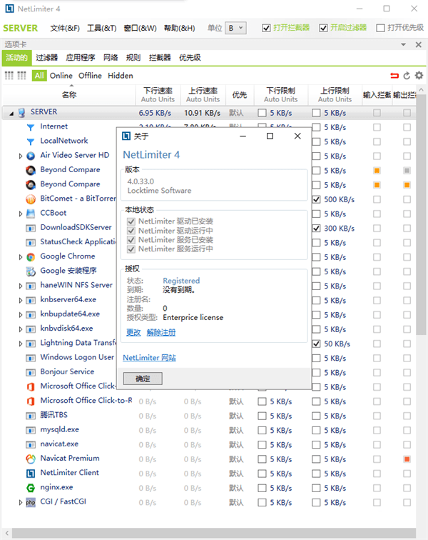 Netlimiter v4.0.68.0中文版