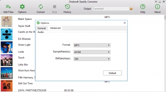 Ondesoft Spotify Converter