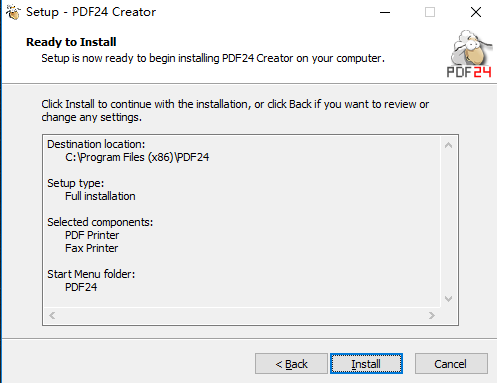 PDF24 Creator 官方中文版 v9.1.1