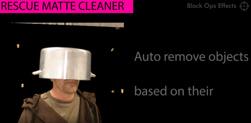 AE抠像残留处理插件Rescue Matte Cleanerv1.0 汉化版