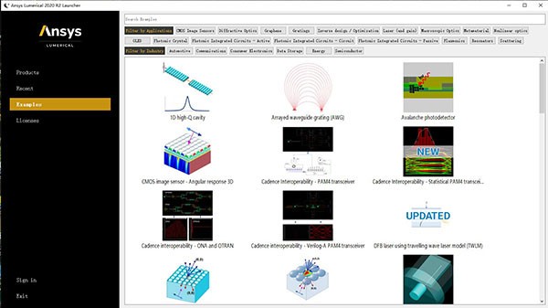 ANSYS Lumerical(高性能仿真设计工具)