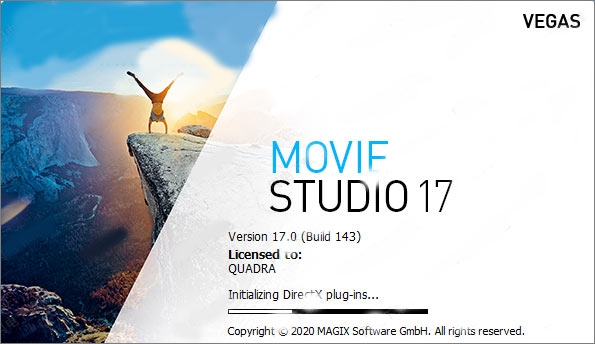 Magix vegas movie studio Platinum 17v17.0.0.3.4 中文版
