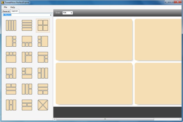 TweakNow PerfectFrame(照片拼接软件) v1.0.0.1官方版
