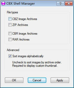 CBX Shell(压缩包缩略图预览器) v4.6.2官方版